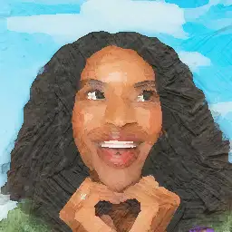 Benefit Cosmetics banner painting