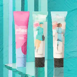 Benefit Cosmetics banner painting
