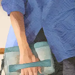 Pintura de Berluti