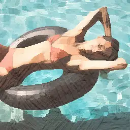 Pintura de Calvin Klein