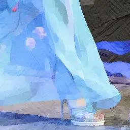 Christian Dior banner painting