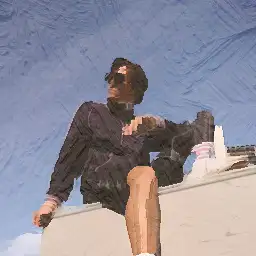 Pintura de Golden Goose