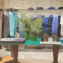 Saks Global background painting